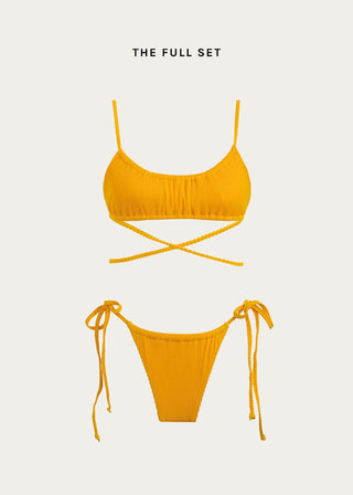 packshot of capri bikini set