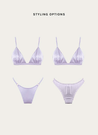 Fearlessly Soft Triangle Bra – Lilac
