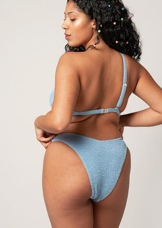 Nazaré Brazilian Bikini Höschen | Blau