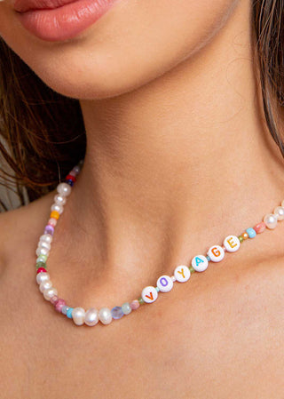 Freshwater Pearl Necklace "Voyage"